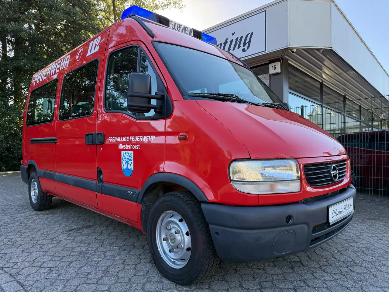 Opel Movano A 2.8 DTI L2H2 Feuerwehr ELF *nur 66 TKM*9 Sitze*HU neu*AHK*, foto 3