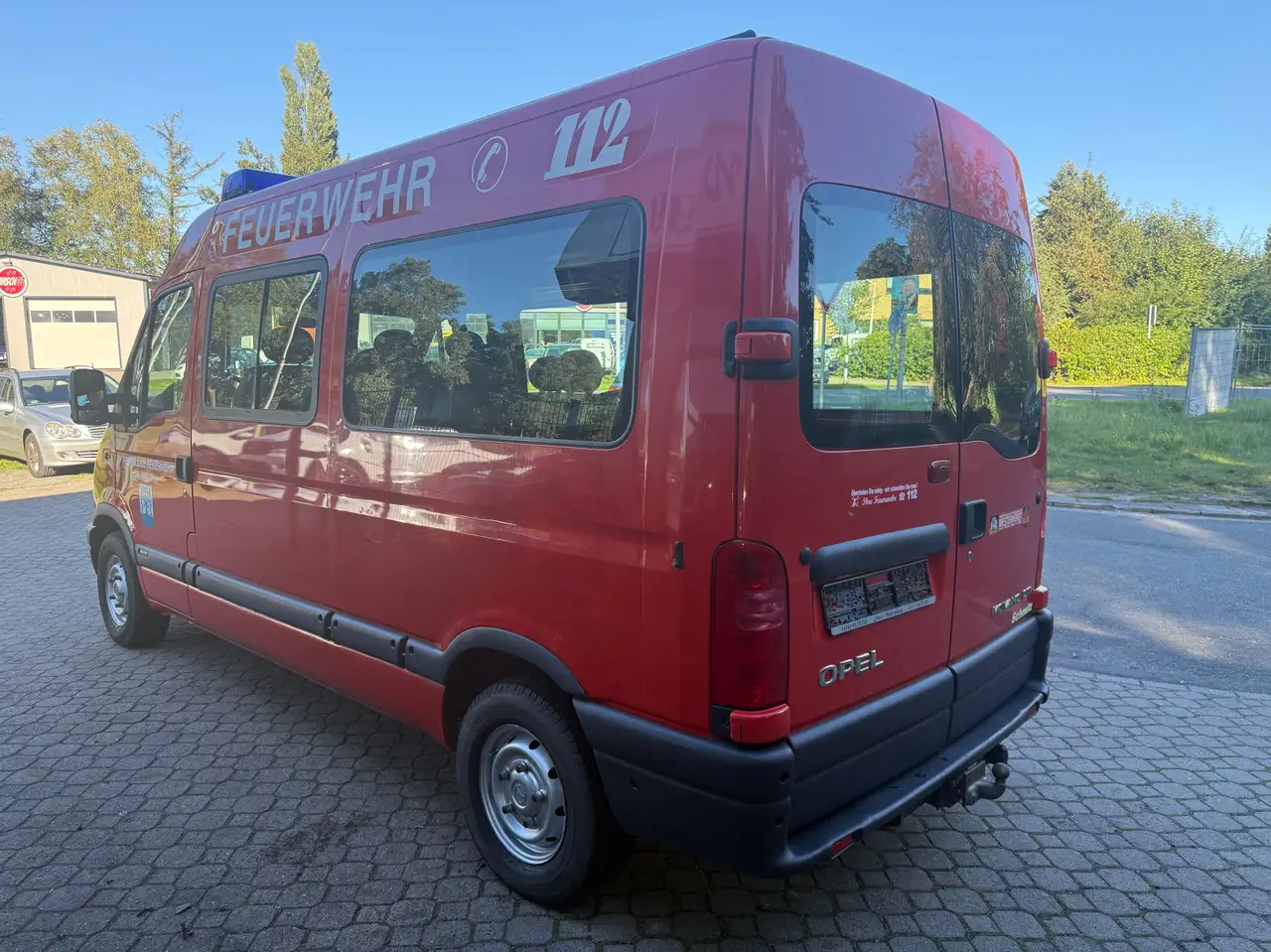 Opel Movano A 2.8 DTI L2H2 Feuerwehr ELF *nur 66 TKM*9 Sitze*HU neu*AHK*, foto 6