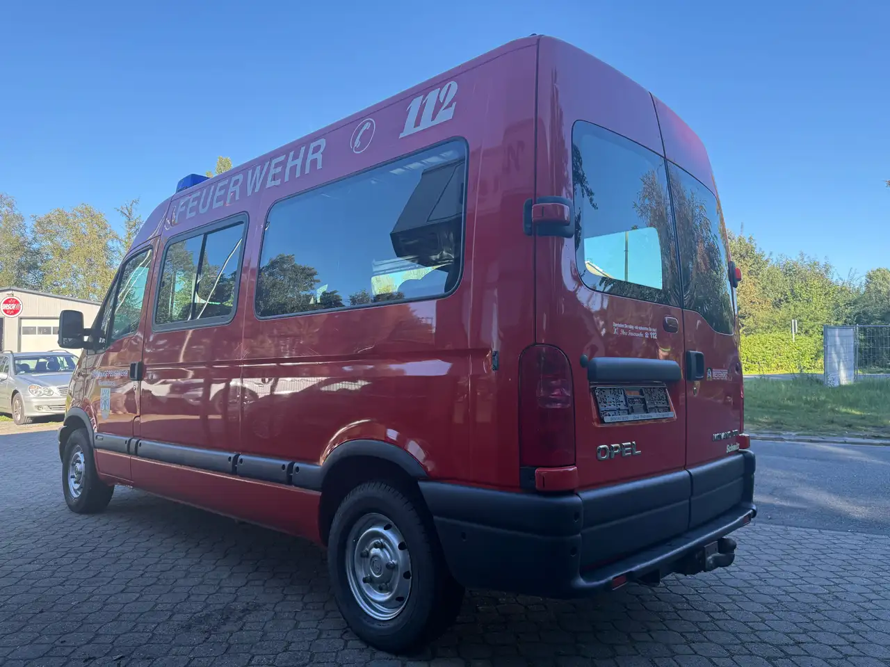 Opel Movano A 2.8 DTI L2H2 Feuerwehr ELF *nur 66 TKM*9 Sitze*HU neu*AHK*, foto 8