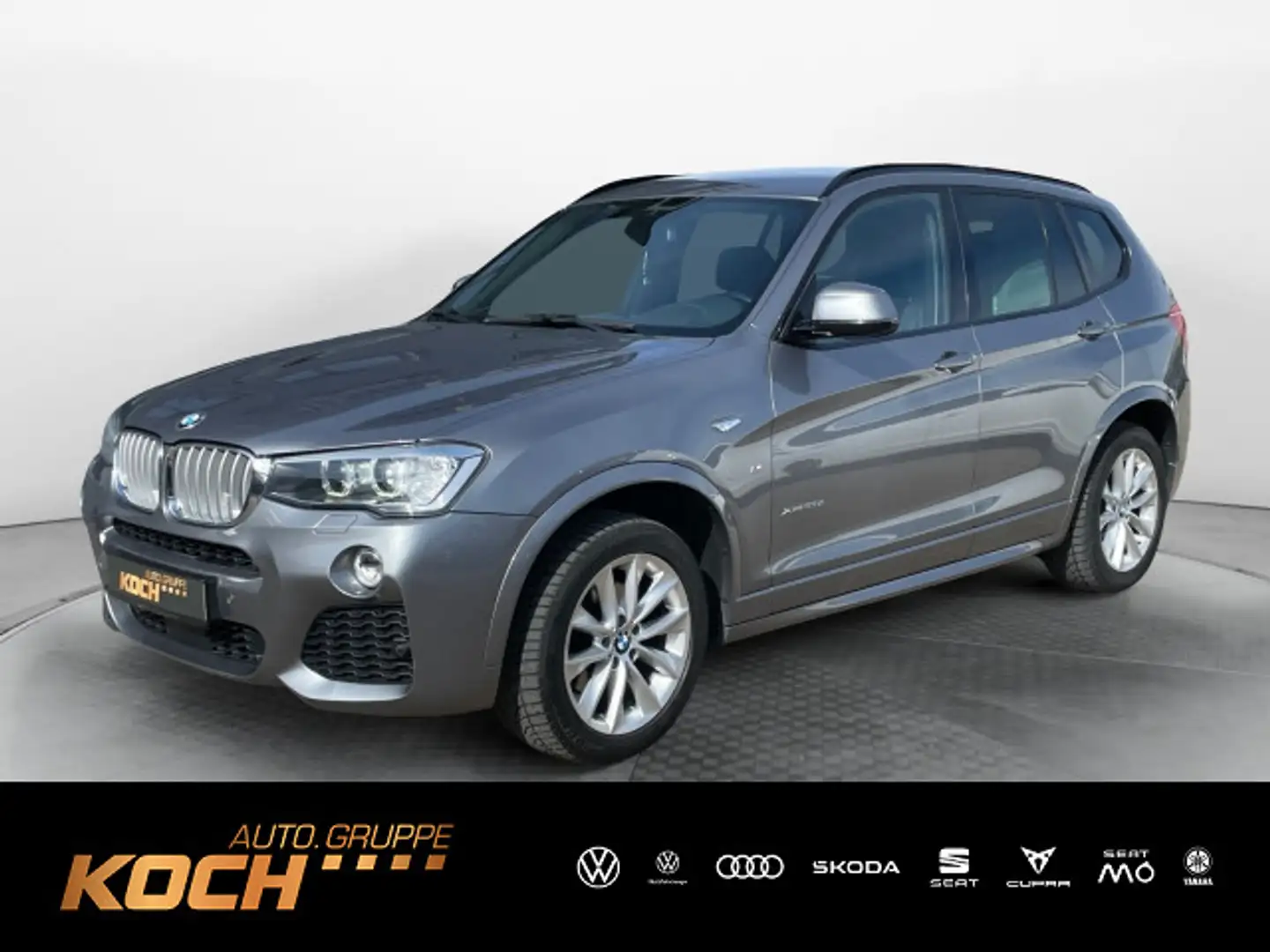 BMW X3 xDrive 35d Navi Leder AHK Серый - 1