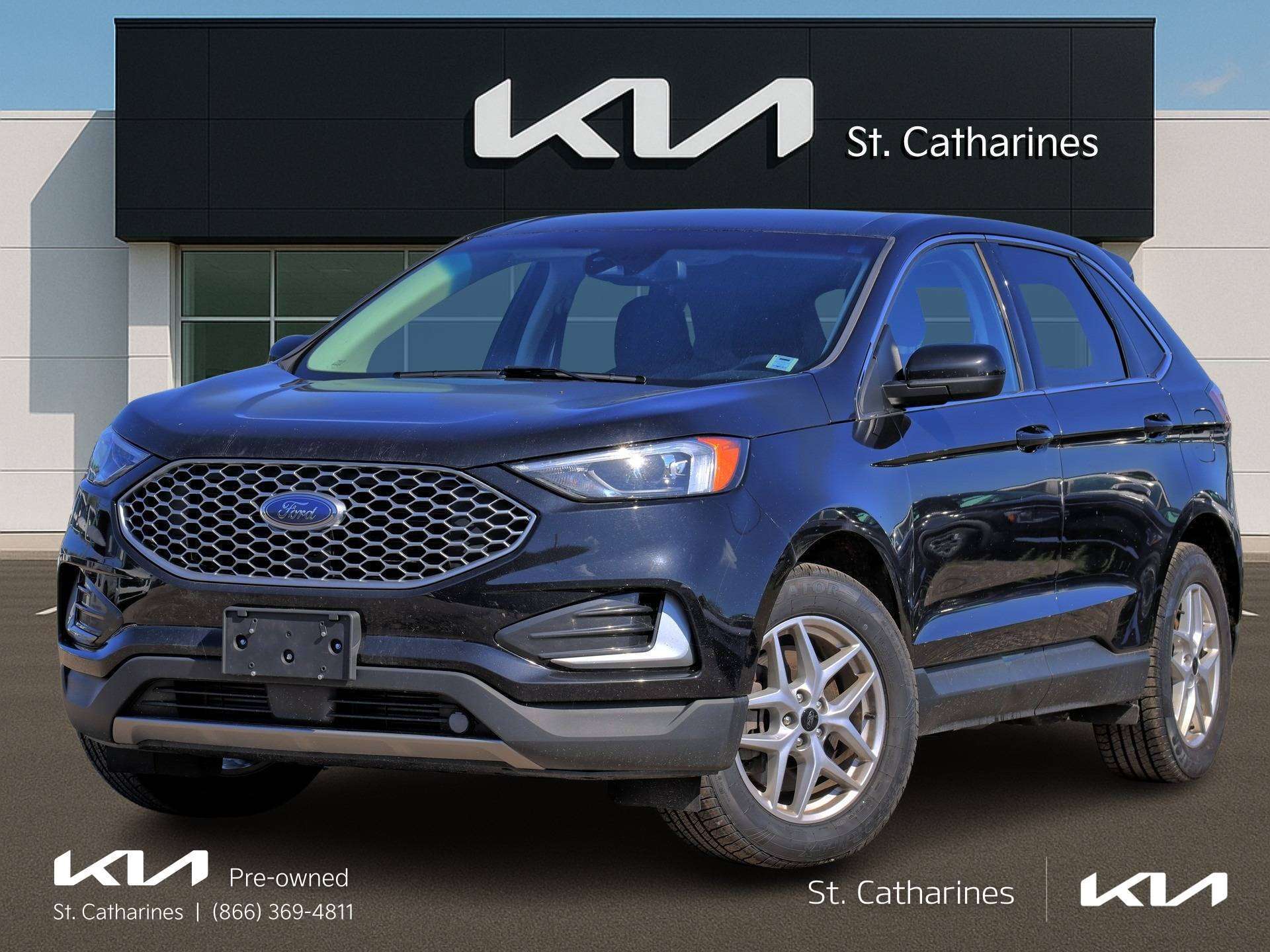Black 2023 Ford Edge SUV / Crossover All-Wheel Drive Automatic