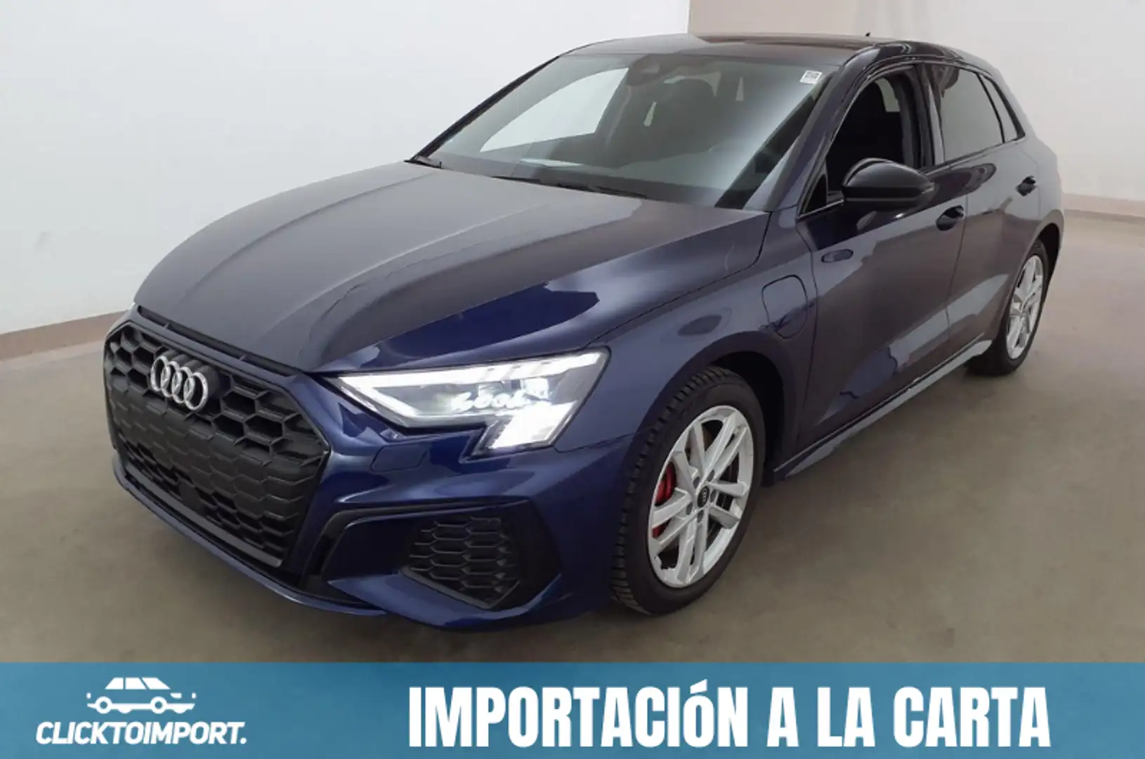 Audi A3 Sportback 40 TFSIe S line S tronic Bleu - 1