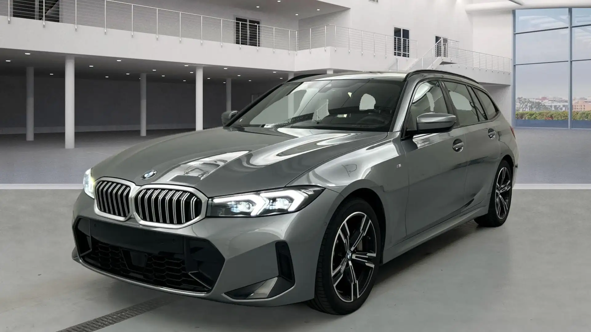BMW 330 i xDrive M Sport ACC ALARM NAVI LED e.Heckkl.Kamer Gris - 1
