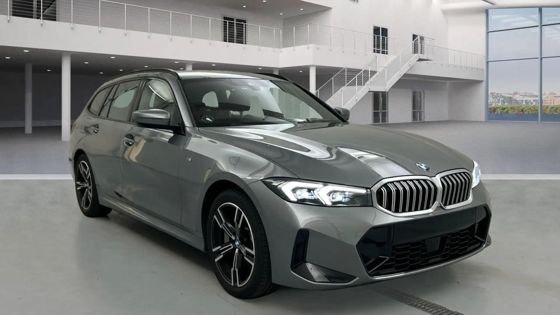 BMW 330 i xDrive M Sport ACC ALARM NAVI LED e.Heckkl.Kamer Gris - 2