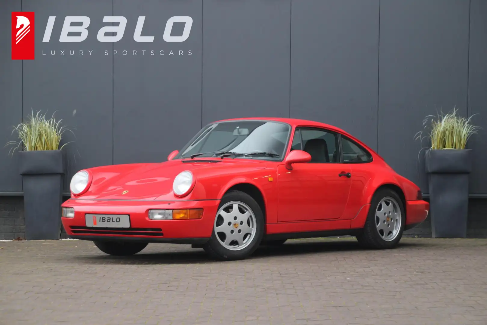 Porsche 964 Carrera 2 | 964 | BTW | Indisch Rot | Airco | Tops Piros - 1