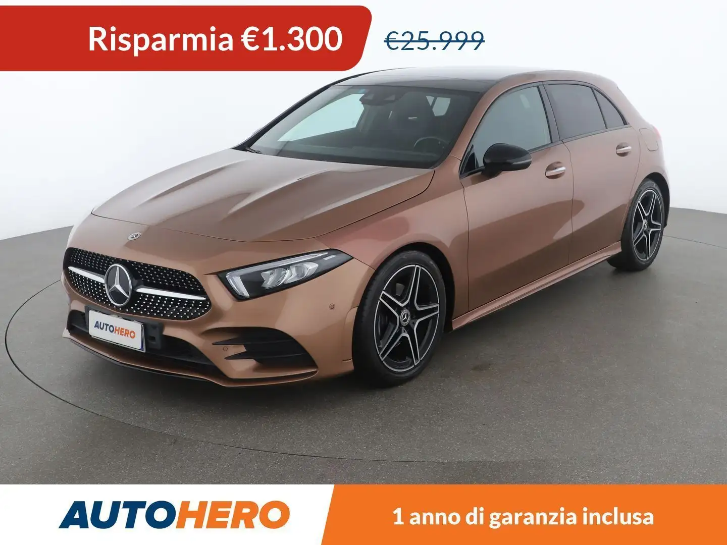 Mercedes-Benz A 180 A 180 d Premium  Automatic Goud - 1