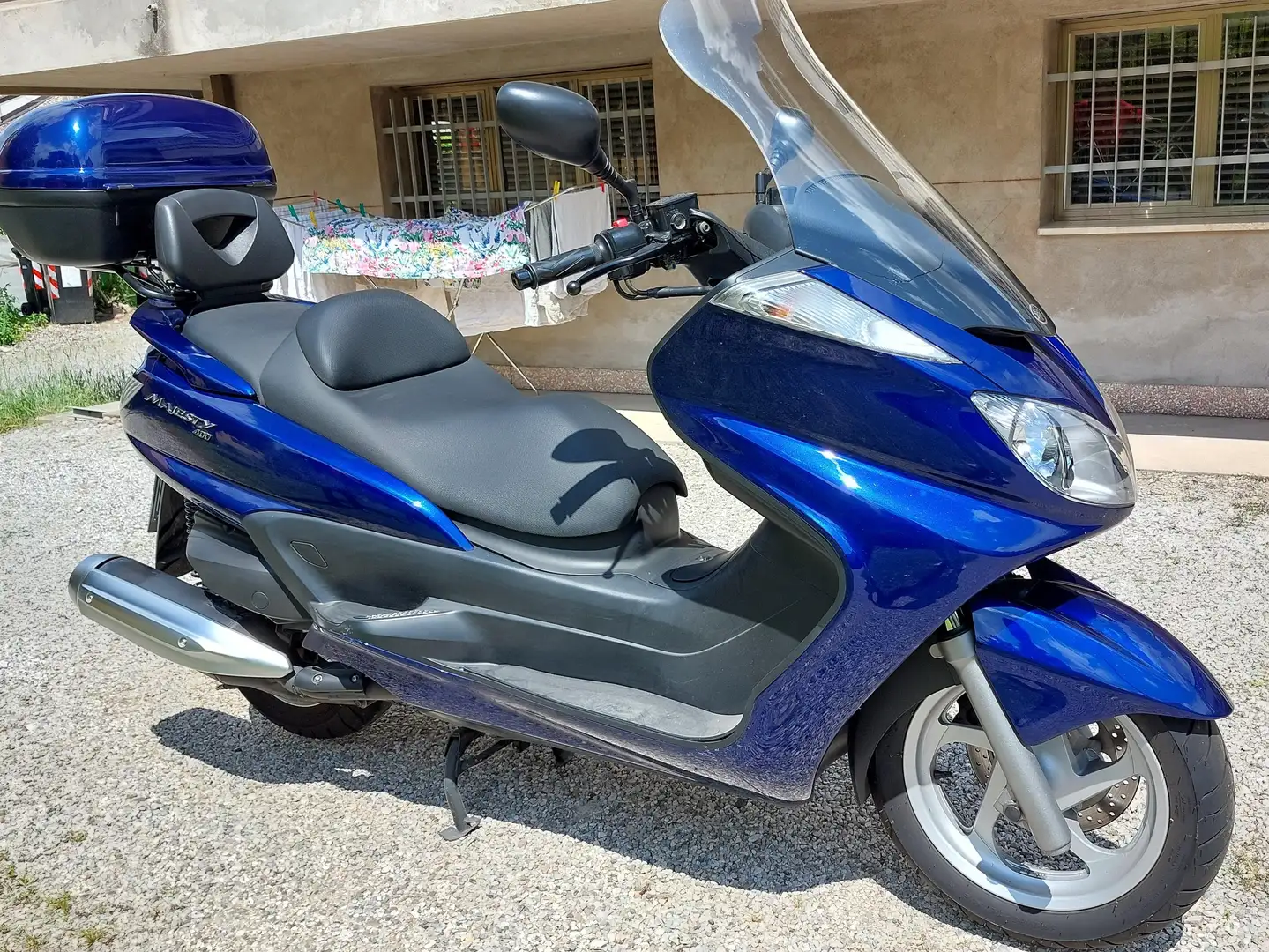 Yamaha Majesty 400 Bleu - 1