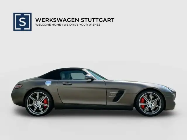 Mercedes-Benz SLS SLS AMG Roadster Comand / AMG-Matt-Sonderlack. Ansicht 2