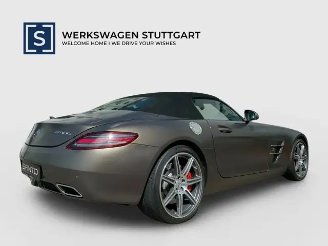 Mercedes-Benz SLS SLS AMG Roadster Comand / AMG-Matt-Sonderlack. Ansicht 3