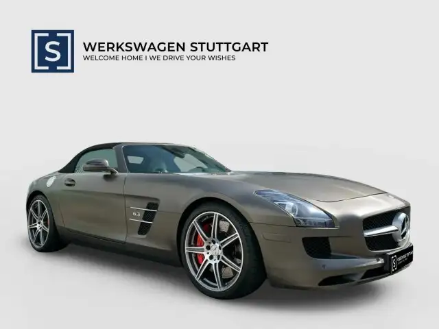Mercedes-Benz SLS SLS AMG Roadster Comand / AMG-Matt-Sonderlack. Ansicht 1