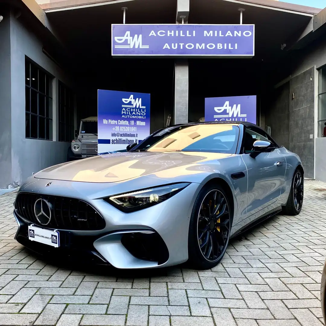 Mercedes-Benz SL 63 AMG SL 63 Roadster IVA 22% Premium Plus 4matic+ auto Argento - 1