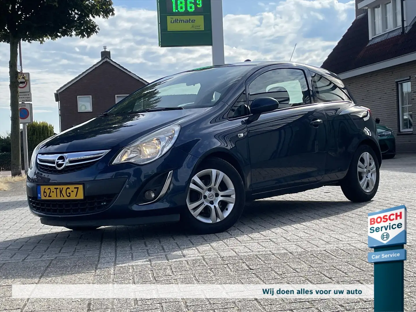 Opel Corsa 1.3 CDTI / Org NL / Airco / Cruise / Lichtmetaal Blauw - 1
