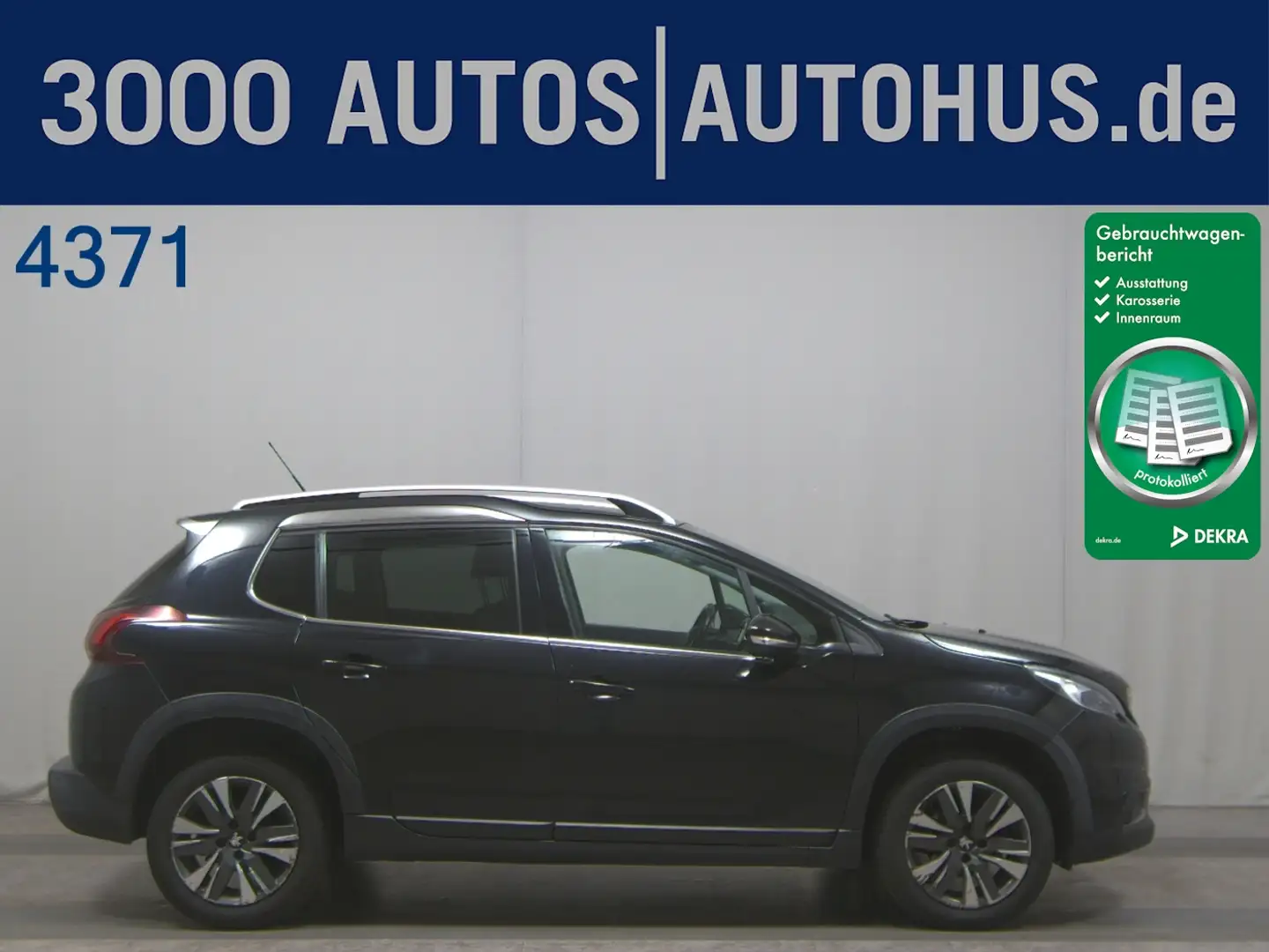 Peugeot 2008 1.2 PureTech Allure Pano RFK Shz Schwarz - 1