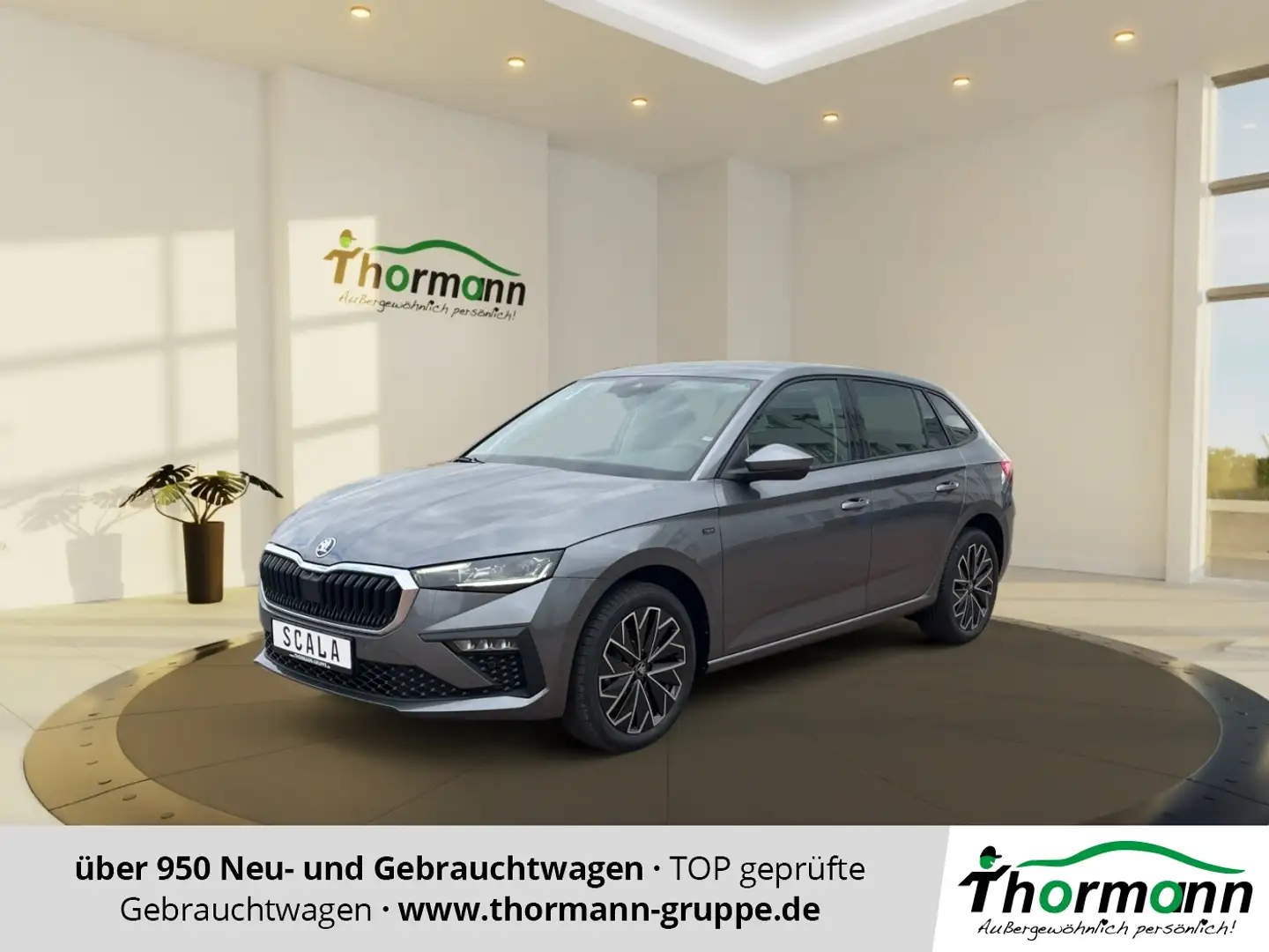 Skoda Scala Tour 1.0 TSI LM LED Virtual PDC Grau - 1
