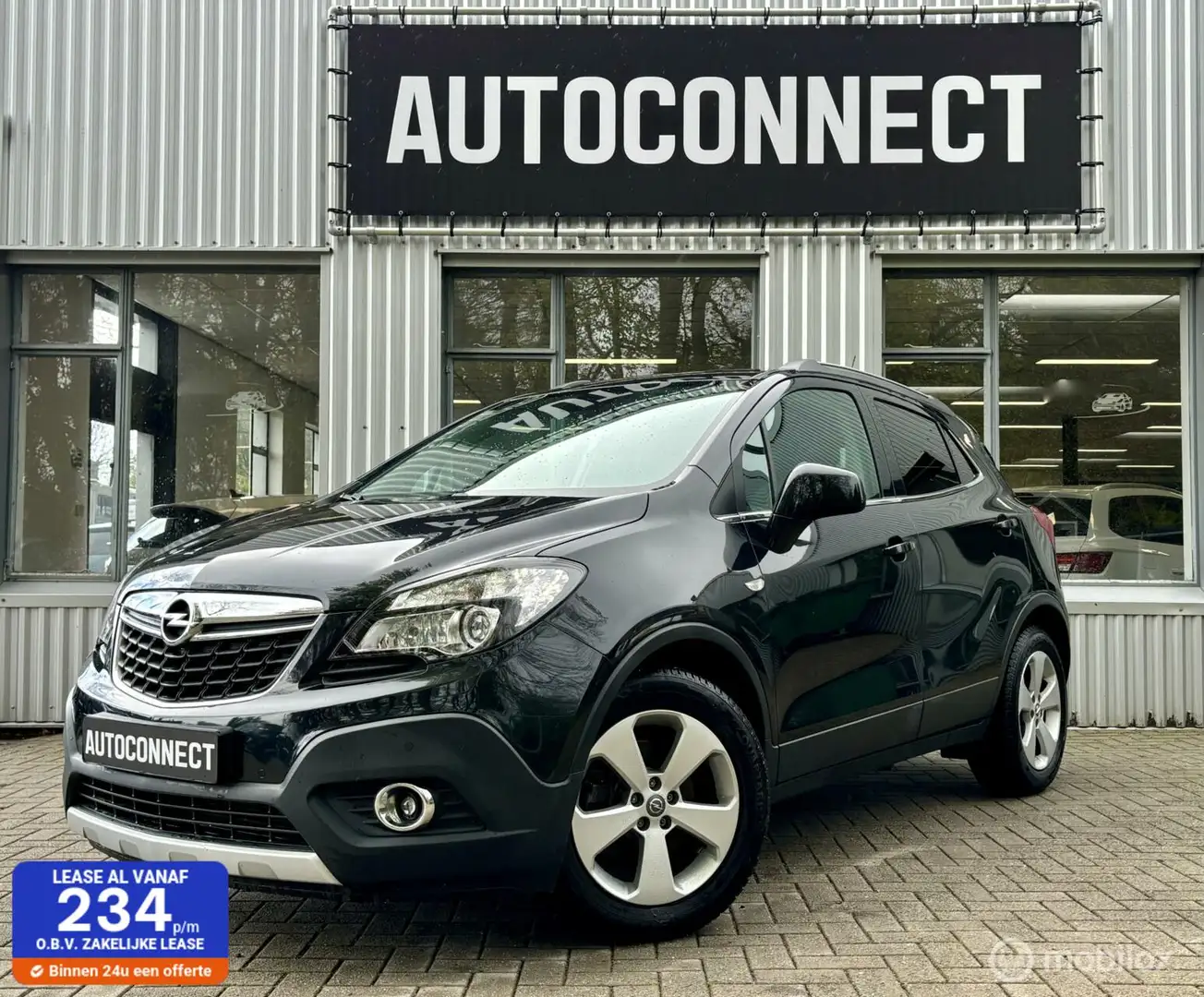 Opel Mokka 1.4 Turbo.140 PK. NAVI, CRUISE, CAMERA, AUTOMAAT. Zwart - 1