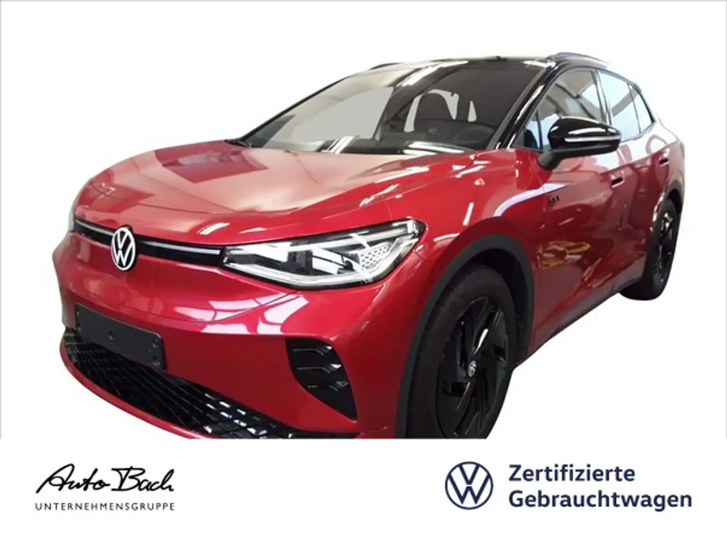 Volkswagen ID.4 GTX Navi LED Standhzg Panorama HuD ACC AHK Rosso - 1