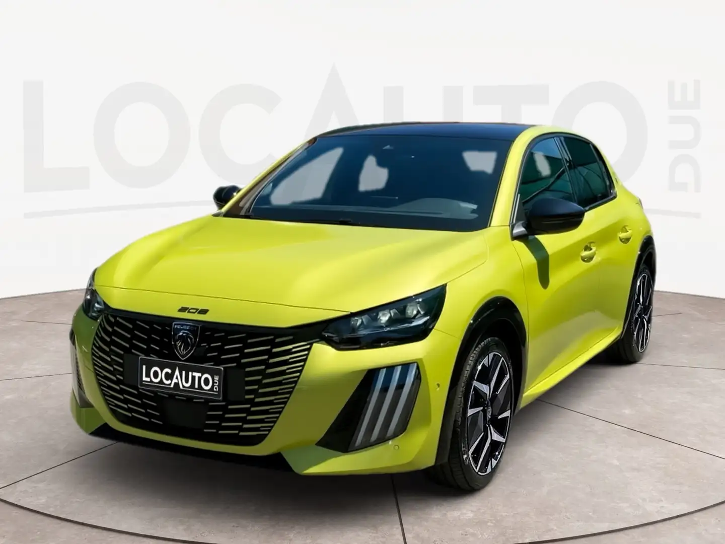 Peugeot e-208 e GT 115kW - PROMO Jaune - 1