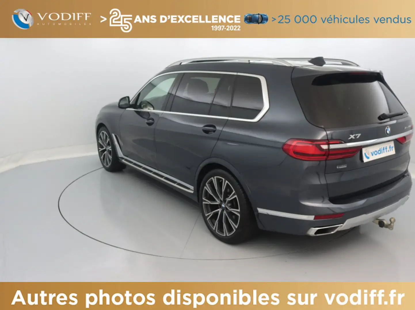 BMW X7 30d XDRIVE EXCLUSIVE 265 CV 7 PLACES - 1ère Main Grau - 2