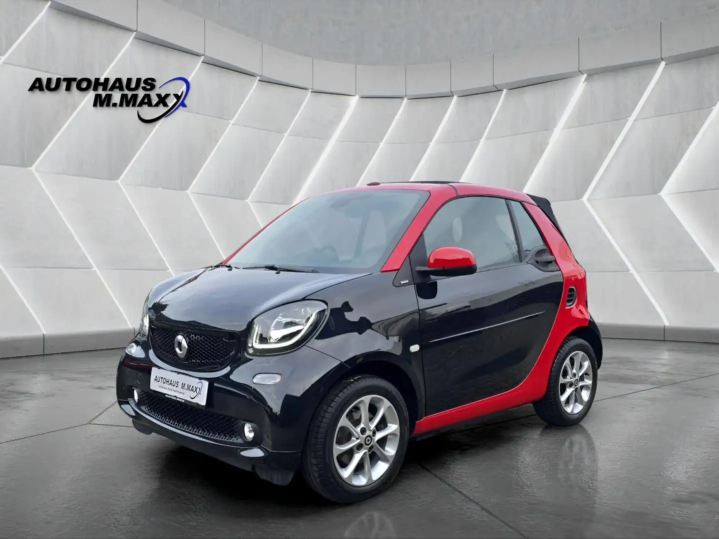 smart forTwo fortwo cabrio Kamera PDC Navi Rouge - 1