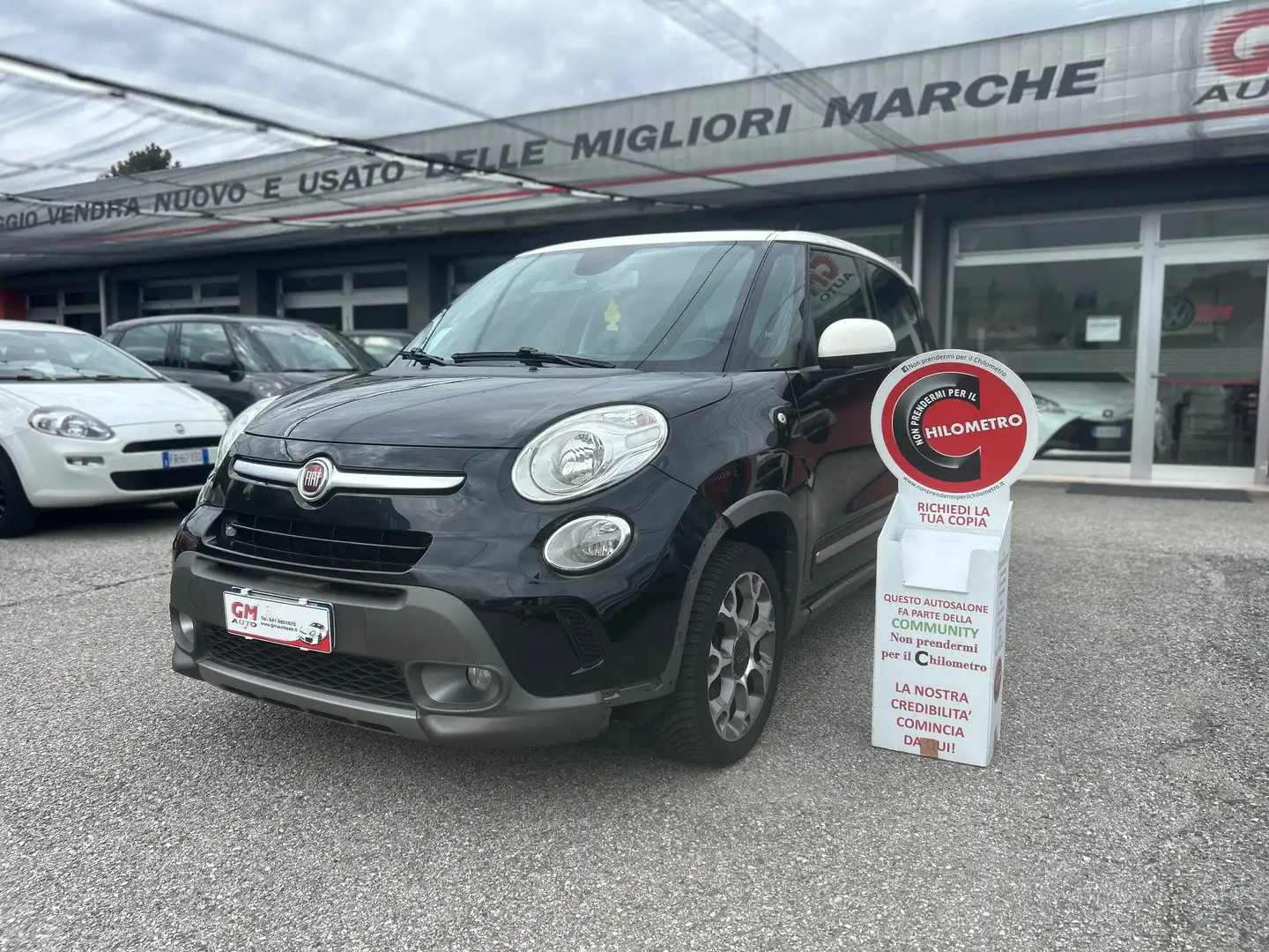 Fiat 500L 500L 1.3 mjt Trekking 85cv Gris - 1