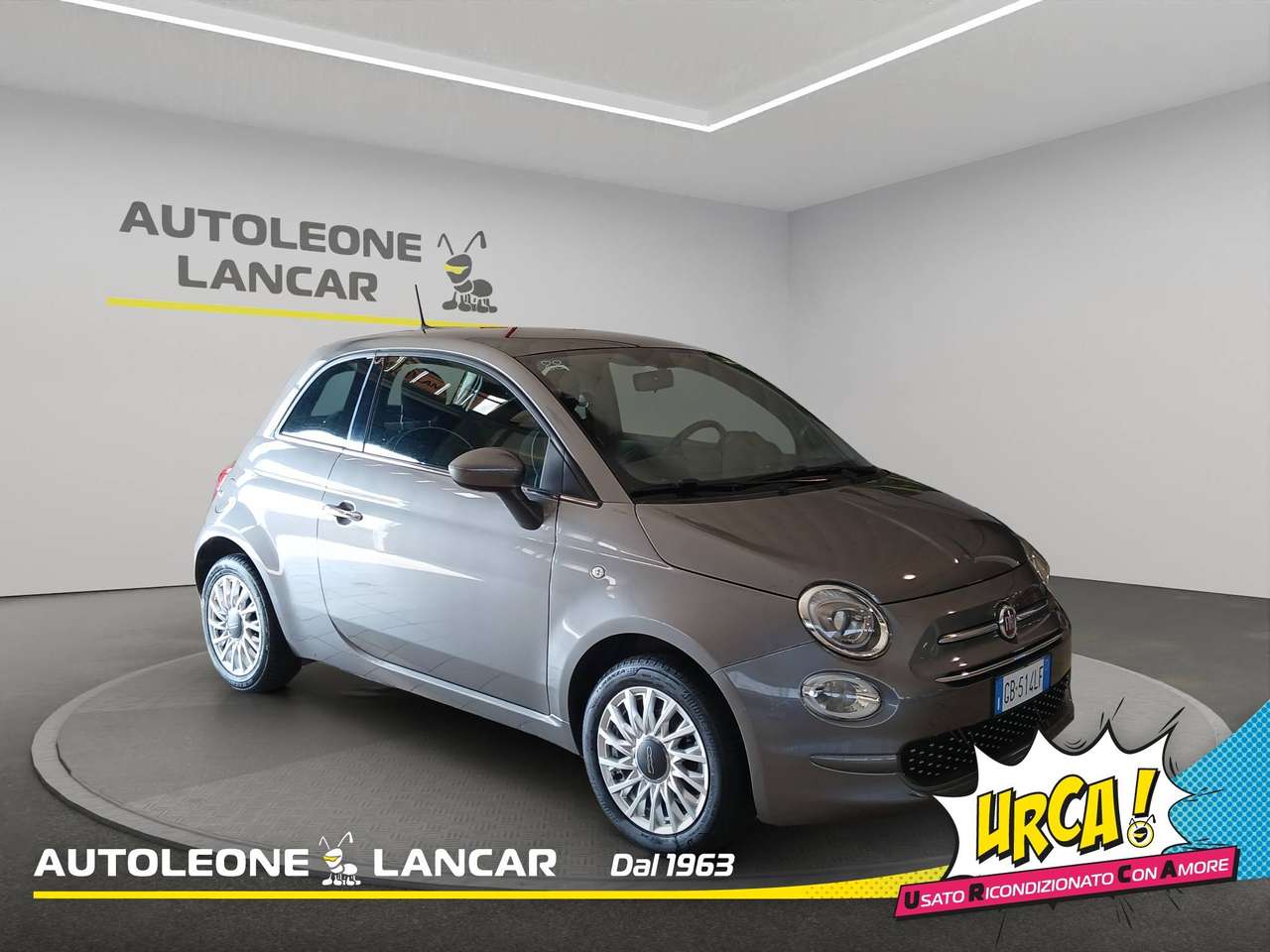Fiat 500 1.2 Lounge 69cv 1 PROPRIETARIO