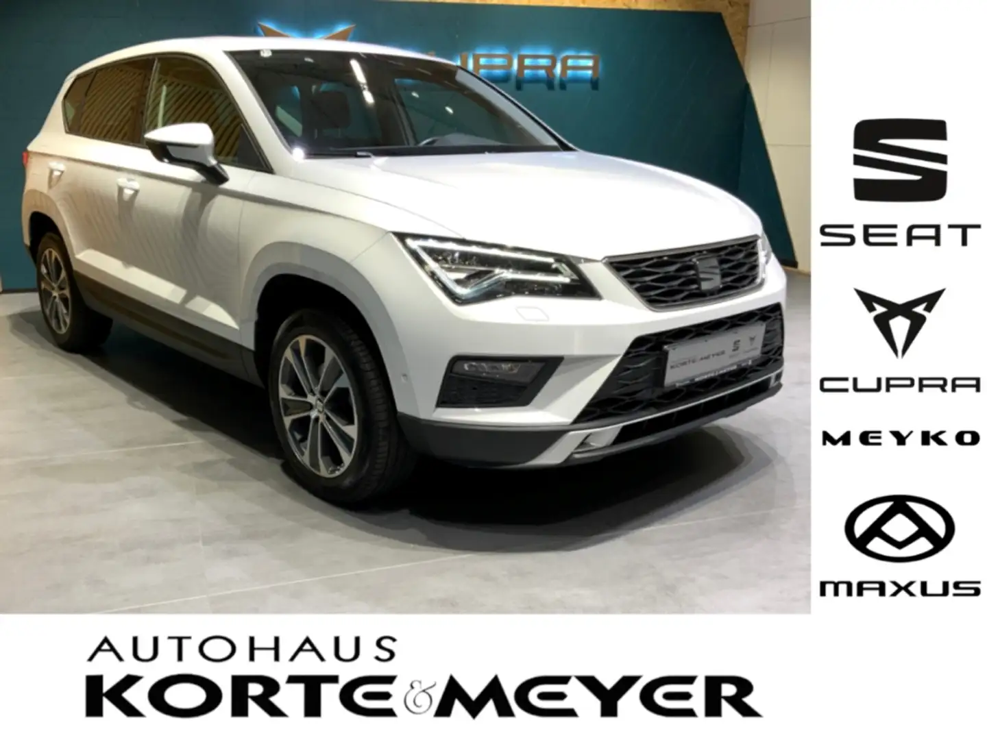 SEAT Ateca Style 1.0TSI 6-Gang+LED+NAVI +Sitzhzg Weiß - 1
