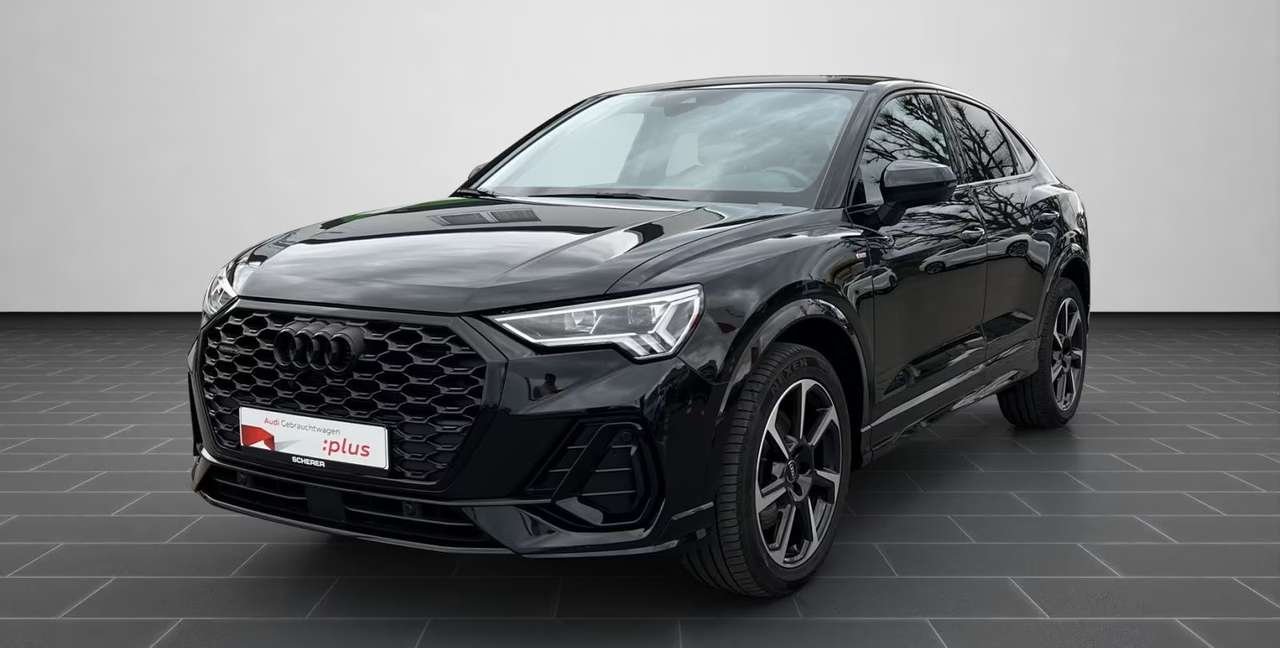 Audi Q3 Sportback 35 2.0 tdi Identity black S line quattro S-tronic camera 20"