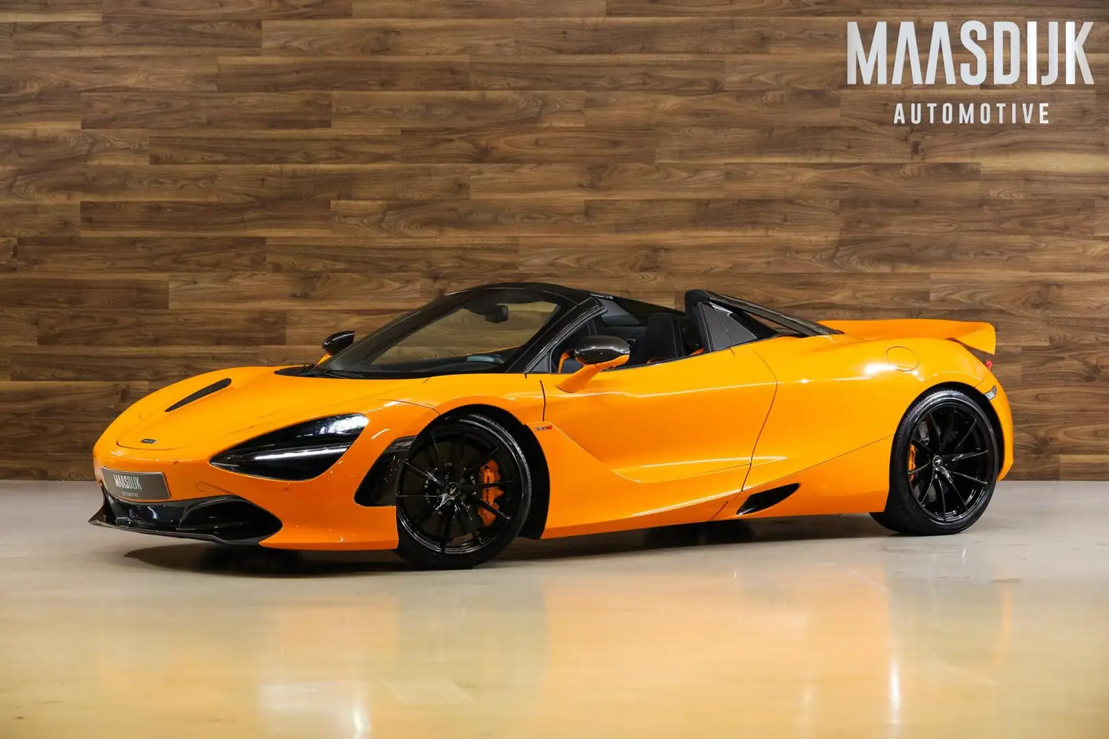 McLaren 720S Spider Full Dealer| Ceramic|Carbon|Lift|B&W|360| Naranja - 1