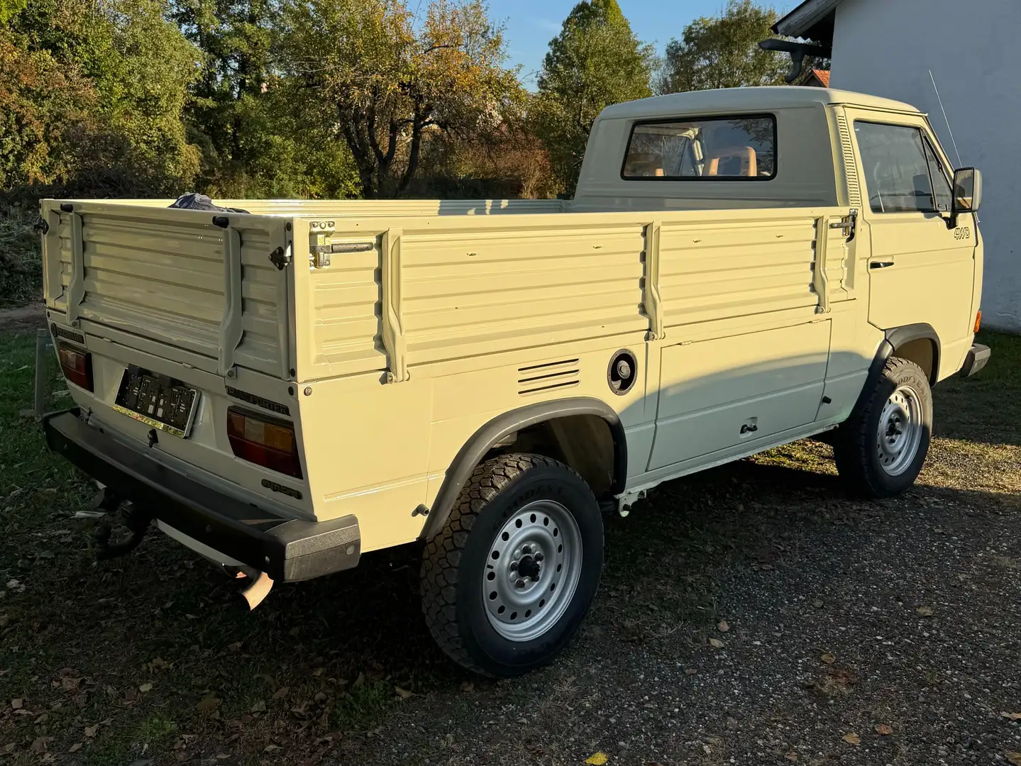 Volkswagen T3 Syncro Pritsche 16 Allrad TD Fehér - 2