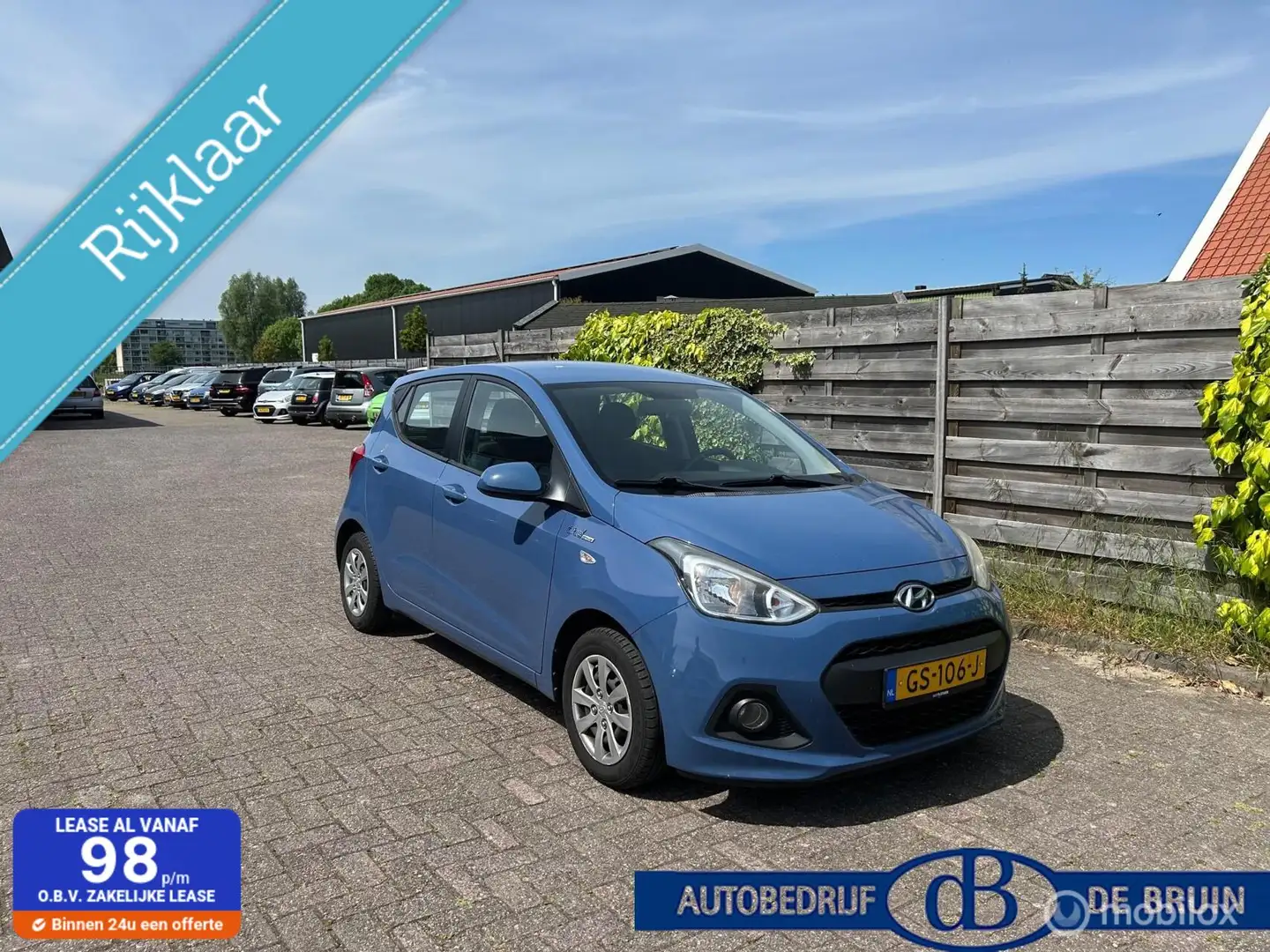 Hyundai i10 1.0i i-Motion Comfort Blauw - 1