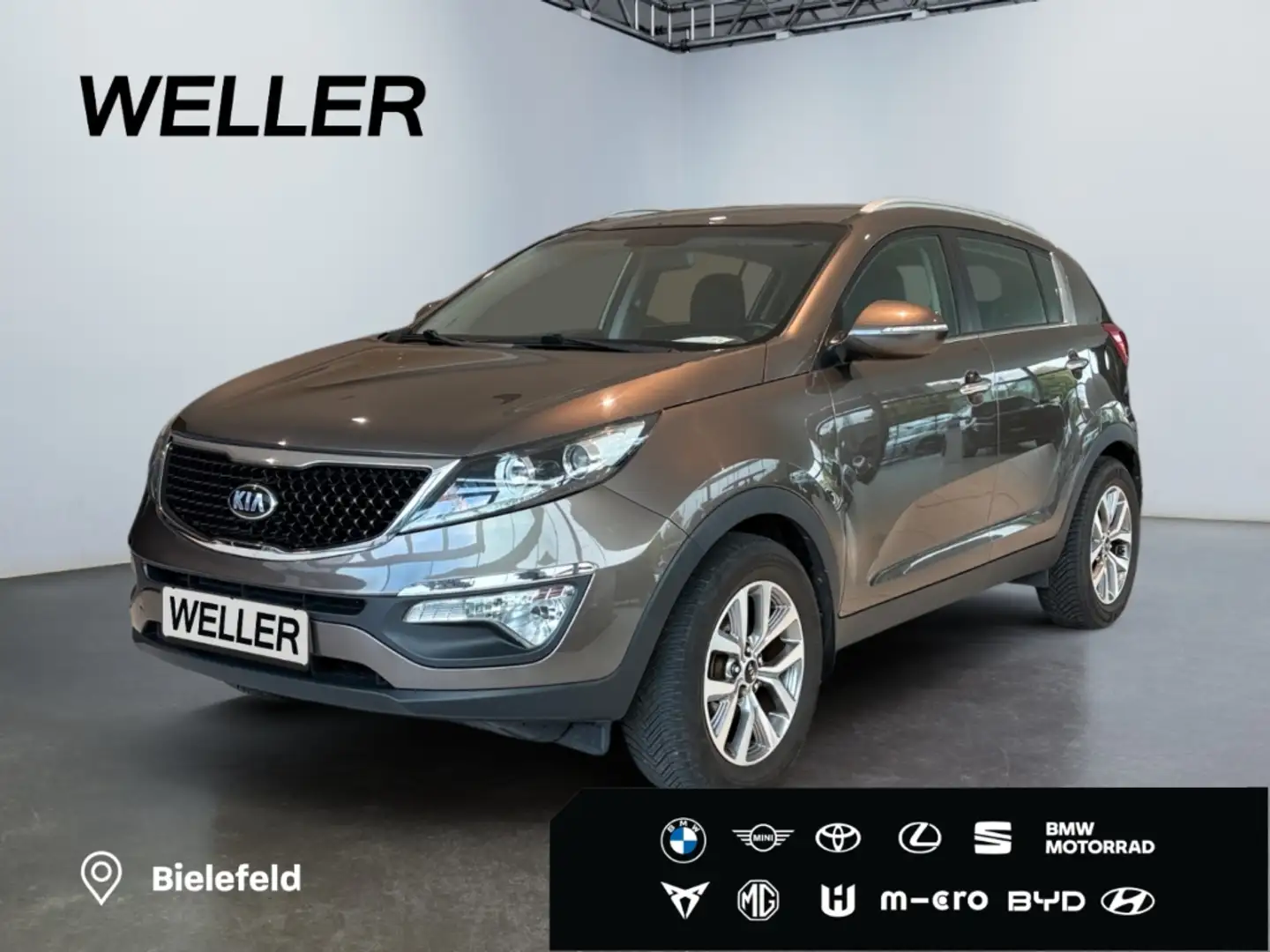 Kia Sportage 2.0 GDI AWD Vision *PDC hi*Klima*AHK*SHZ* Beige - 1
