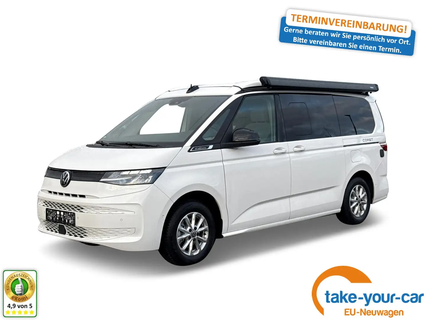 Volkswagen T7 California Coast AUFSTELLDACH+LED+KLIMA+PDC 2.0 TSI 150 kW... - 1