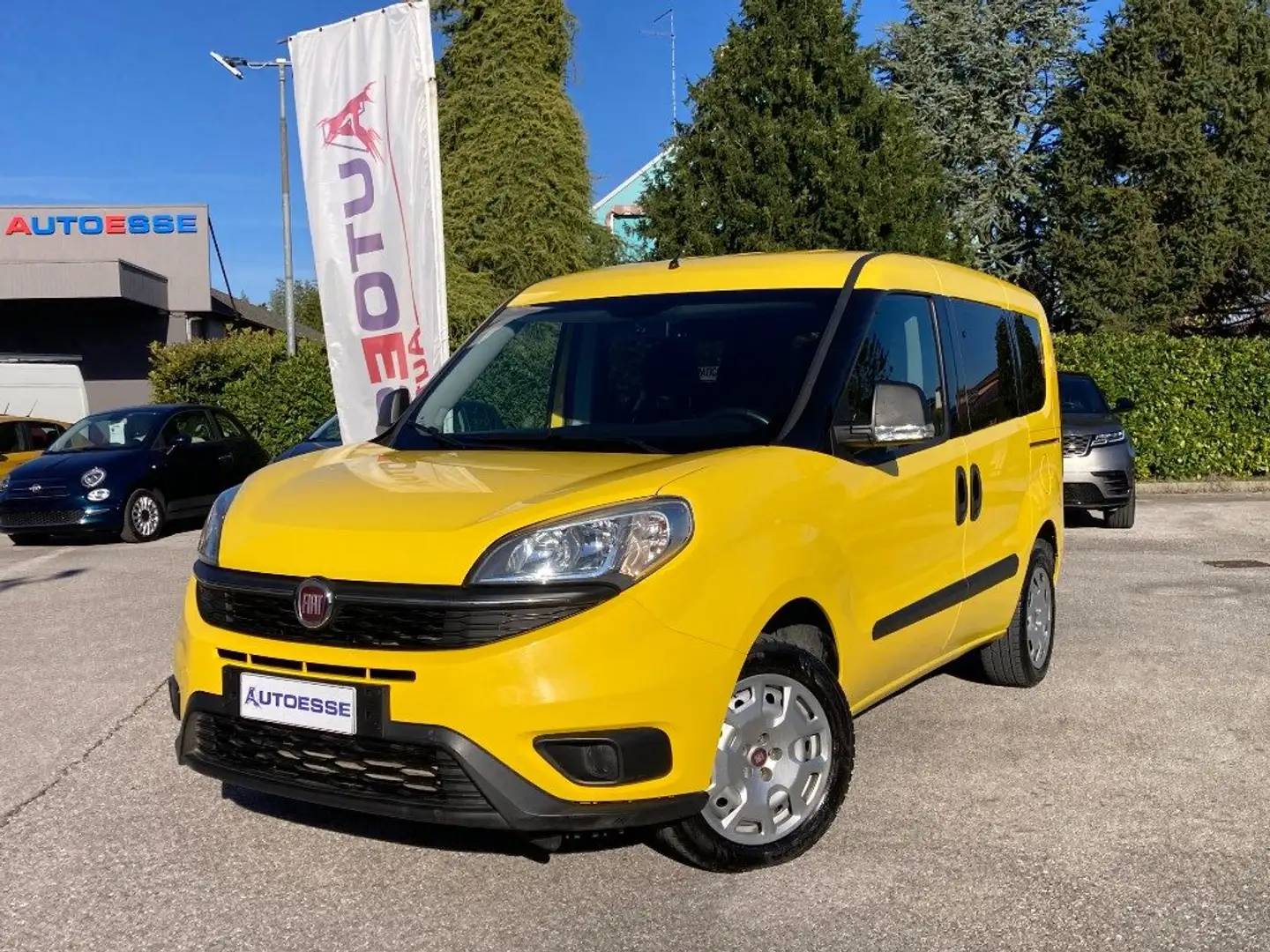 Fiat Doblo 1.4 T-Jet 16V Nat. Power (Metano/Benz) Jaune - 1
