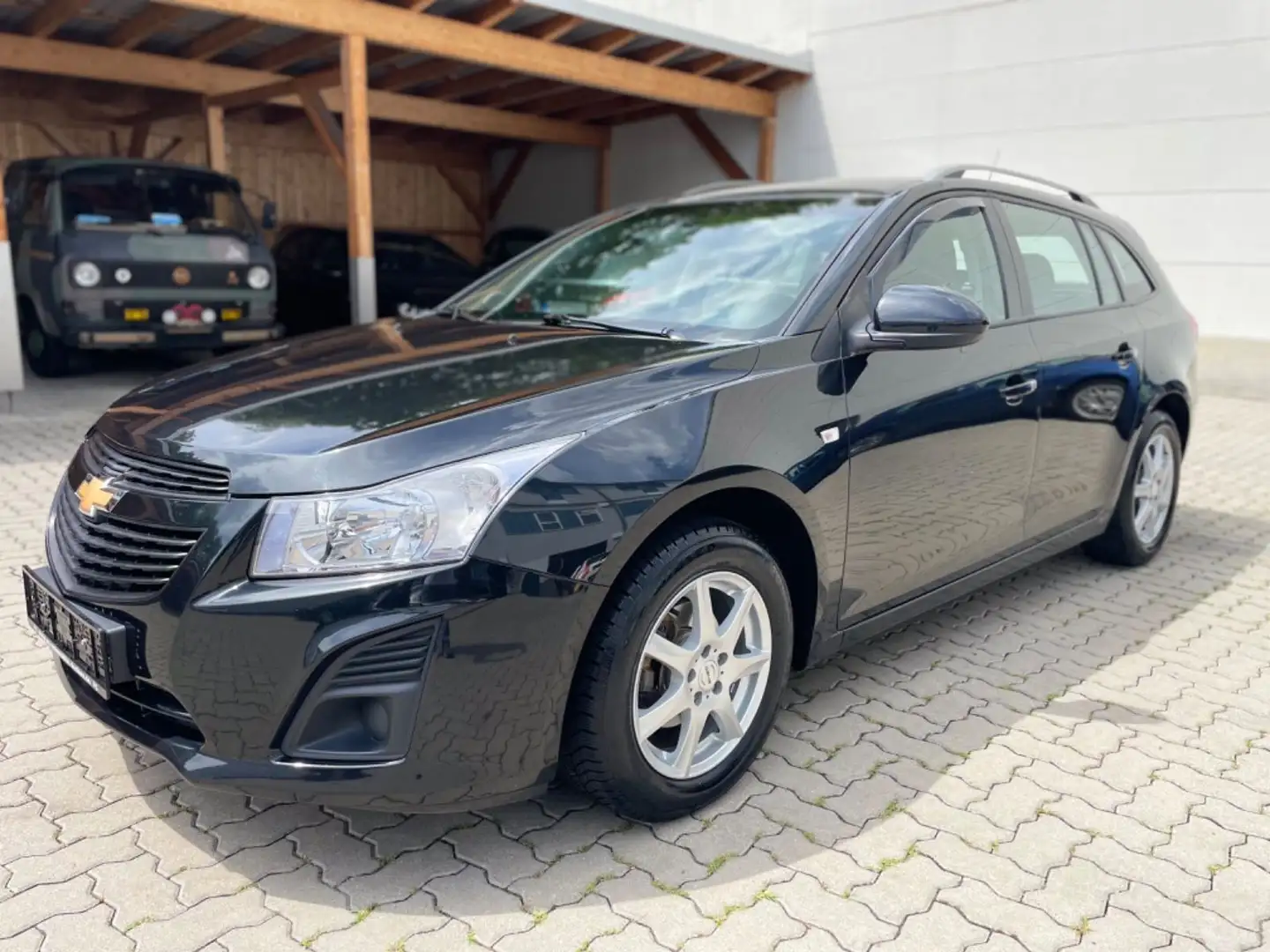 Chevrolet Cruze 1.6 LS / 1.Hand/Scheckheft/SR+WR Czarny - 1