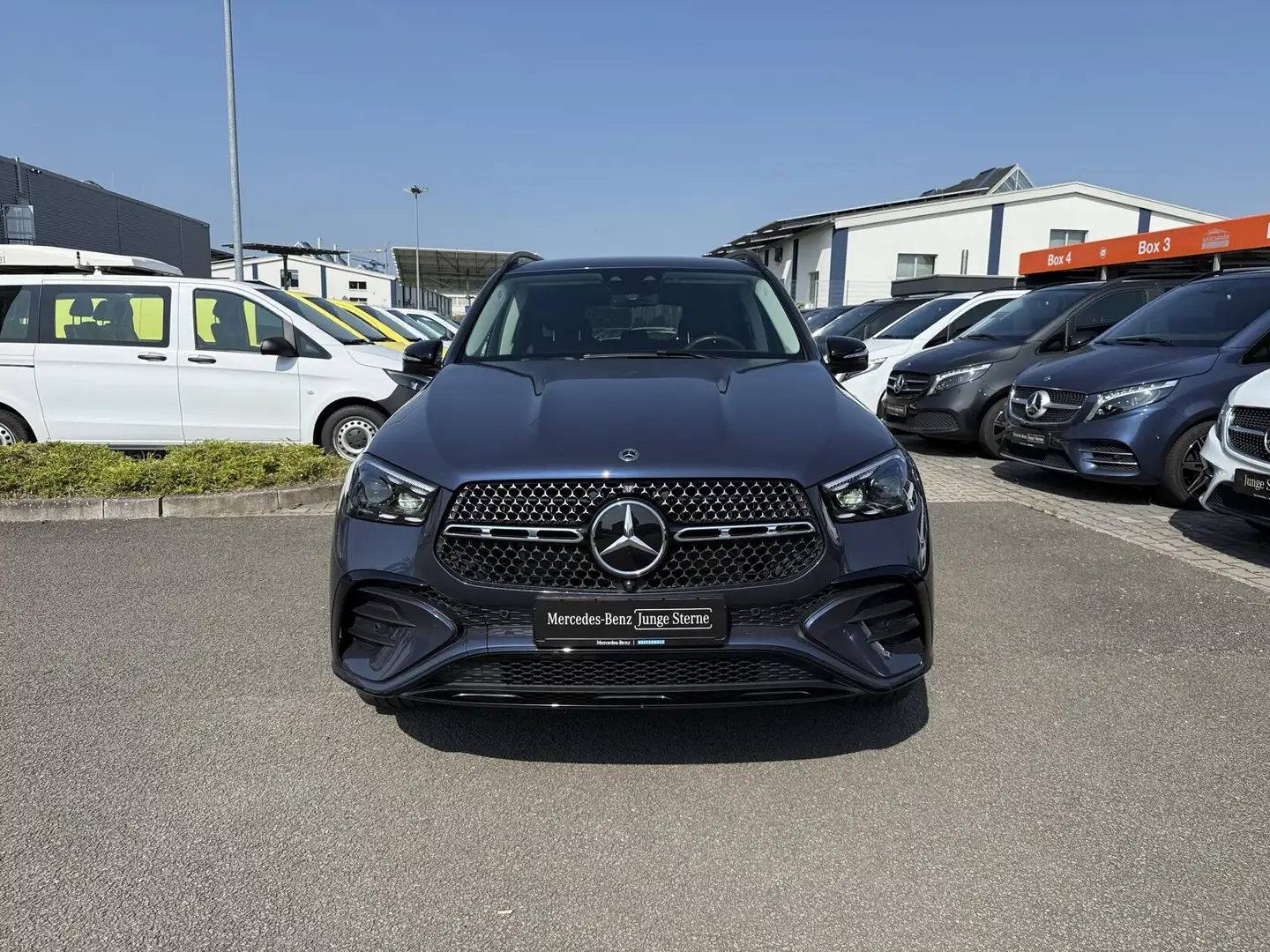 Mercedes-Benz GLE 350 GLE 350 de 4M AMG+DISTRO+360+AHK+BURM+NIGHT+MEMO Blauw - 2