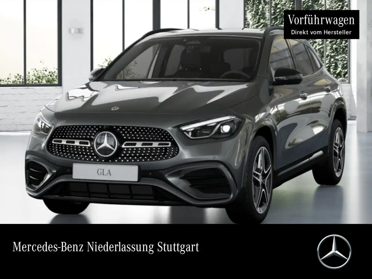 Mercedes-Benz GLA 220 4M AMG+NIGHT+360°+AHK+MULTIBEAM+19"+TOTW Šedá - 1