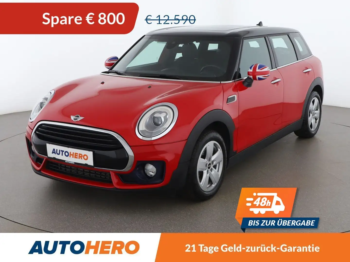 MINI Cooper Clubman Cooper *LED*NAVI*TEMPO*PANO*SHZ*KLIMAAUT*BT*USB* Rot - 1