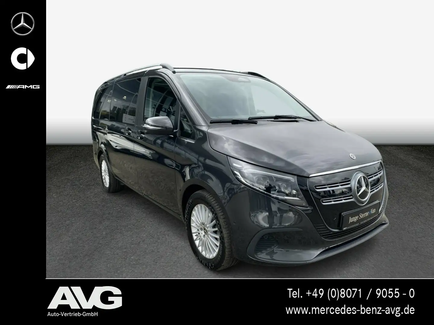 Mercedes-Benz EQV 300 EQV 300 Lang LED DISTRONIC MBUX PANO 360° Gris - 2