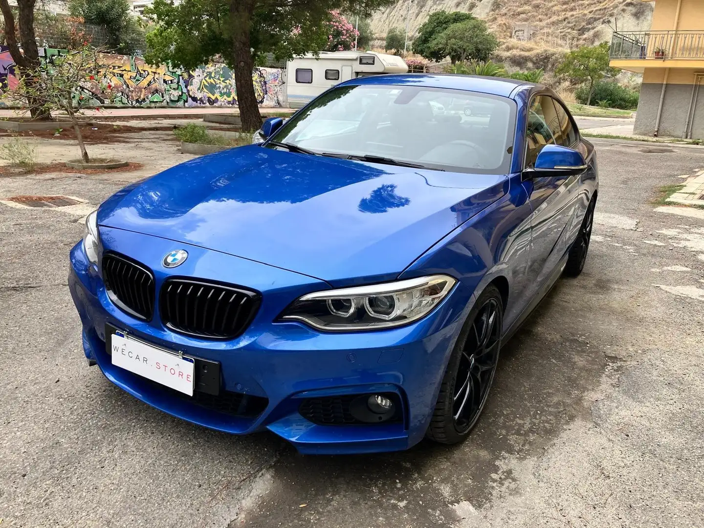 BMW 220 220d Coupe xdrive Msport auto Azul - 1