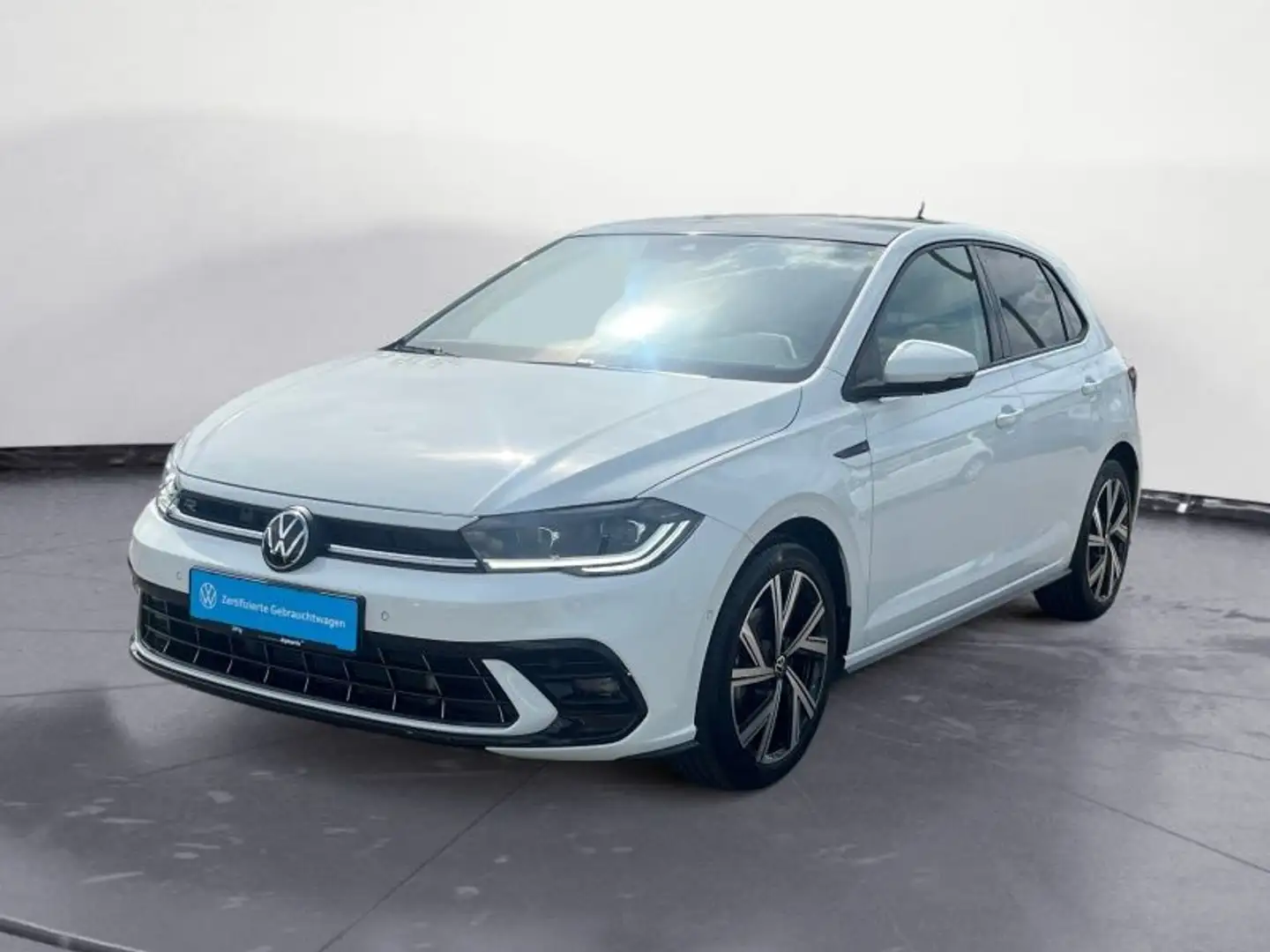 Volkswagen Polo 1.0 TSI DSG R-Line Navi beats ACC Keyless Weiß - 2