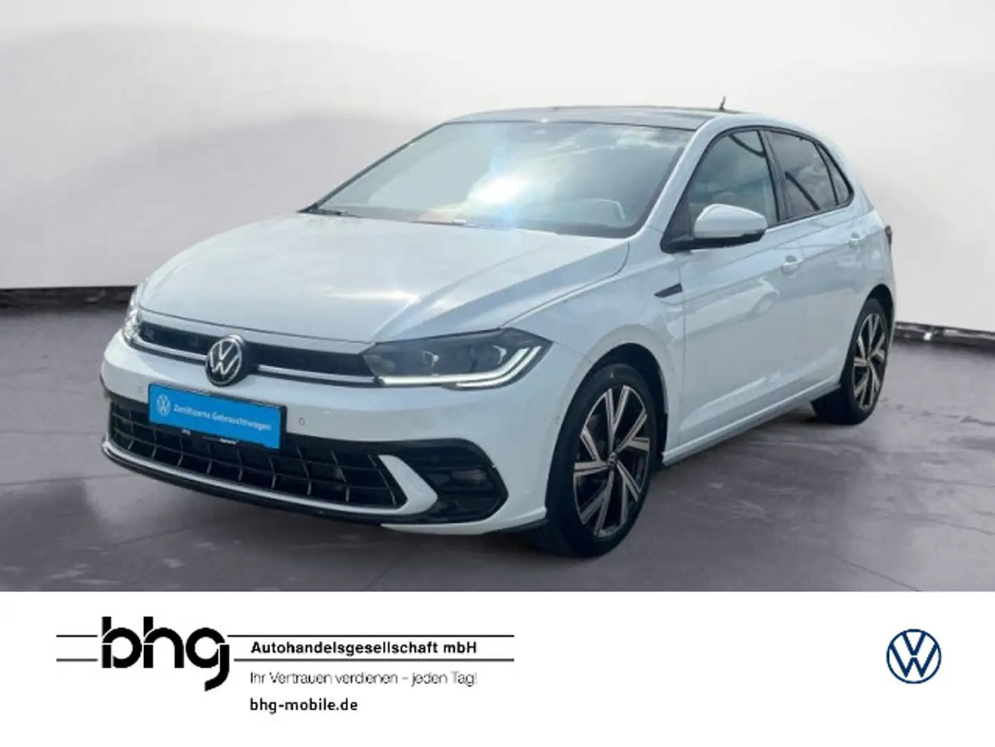 Volkswagen Polo 1.0 TSI DSG R-Line Navi beats ACC Keyless Weiß - 1