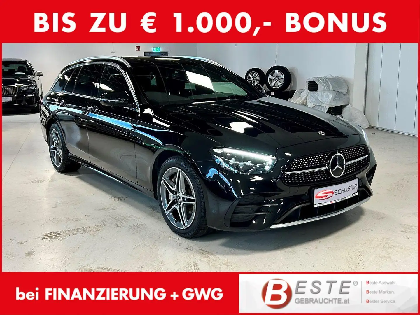 Mercedes-Benz E 300 de PHEV T *AMG* Schwarz - 1
