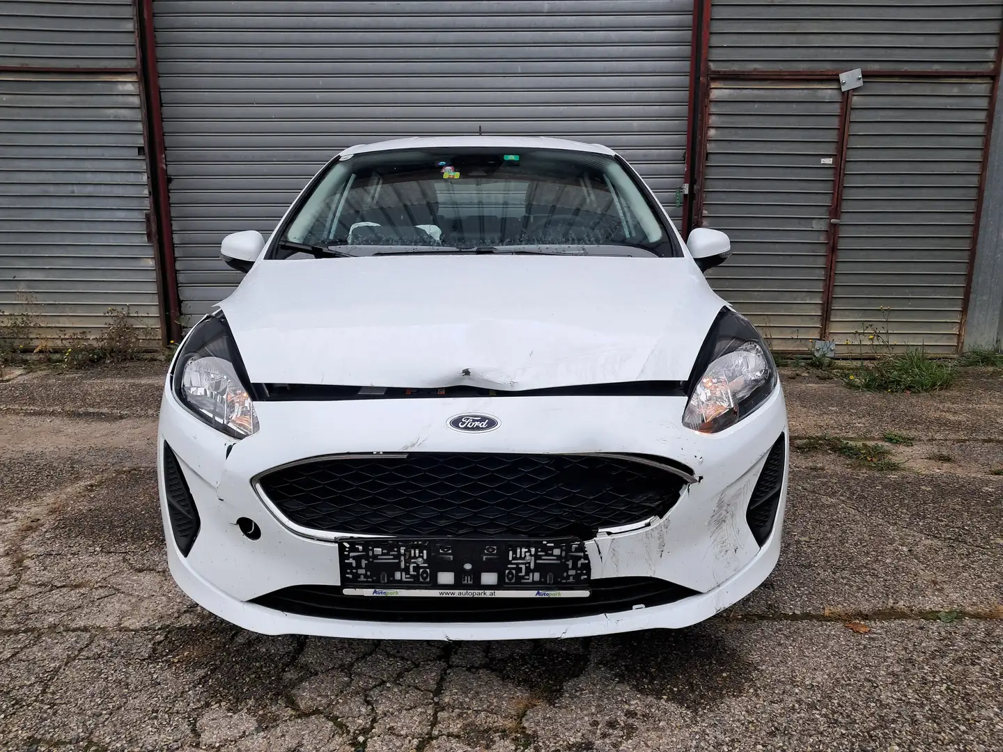 Ford Fiesta 1,1 75 Blanc - 2