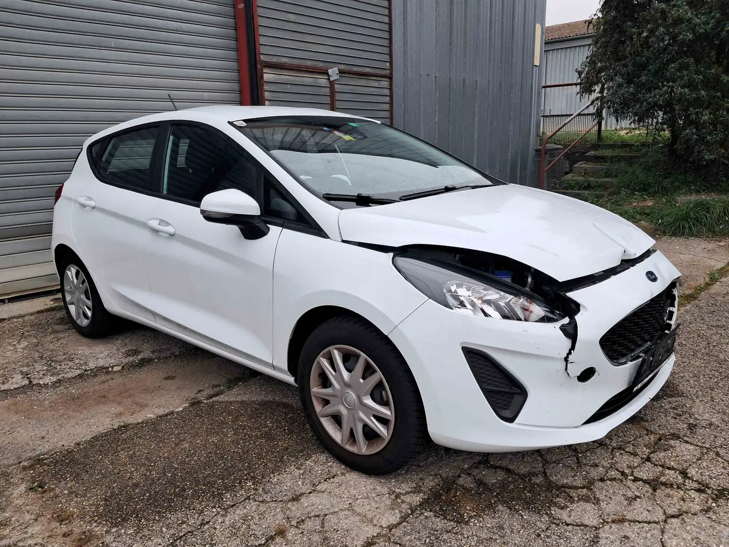 Ford Fiesta 1,1 75 Blanc - 1
