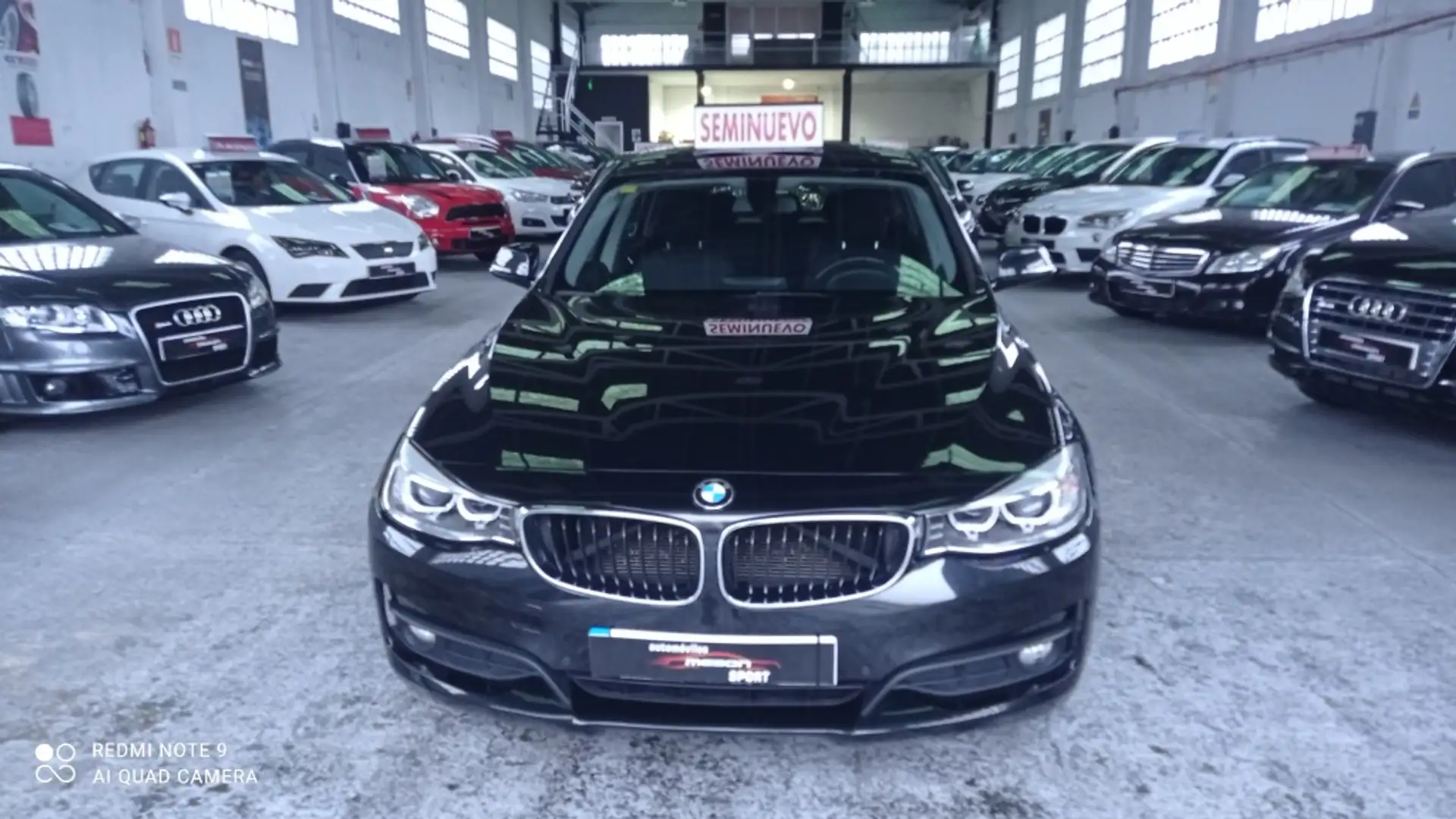 BMW 318 318d Gran Turismo Noir - 1