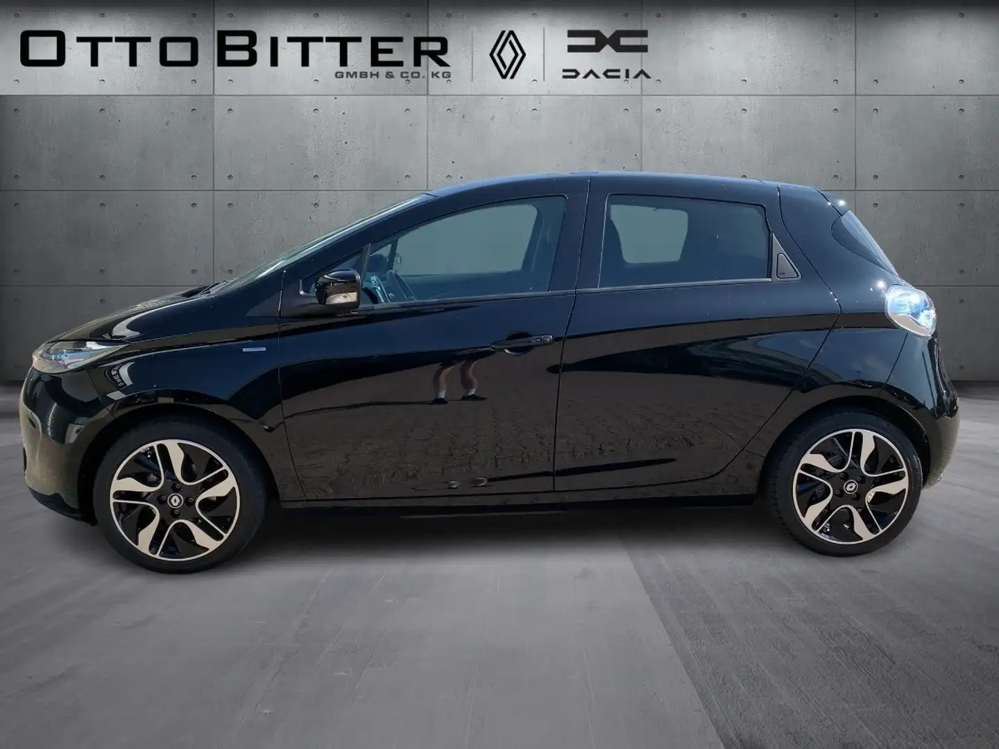 Renault ZOE LIMITED Batteriemiete Z.E.40 (41kWh) SITZH Negro - 2