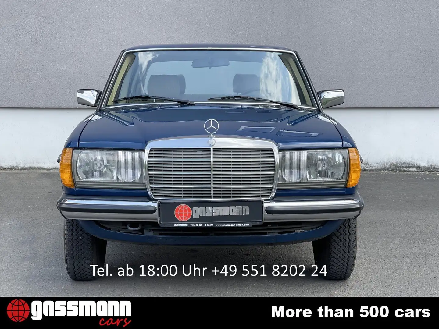 Mercedes-Benz 250 Lang Pullmann, Stretchlimousine W123 Bleu - 2