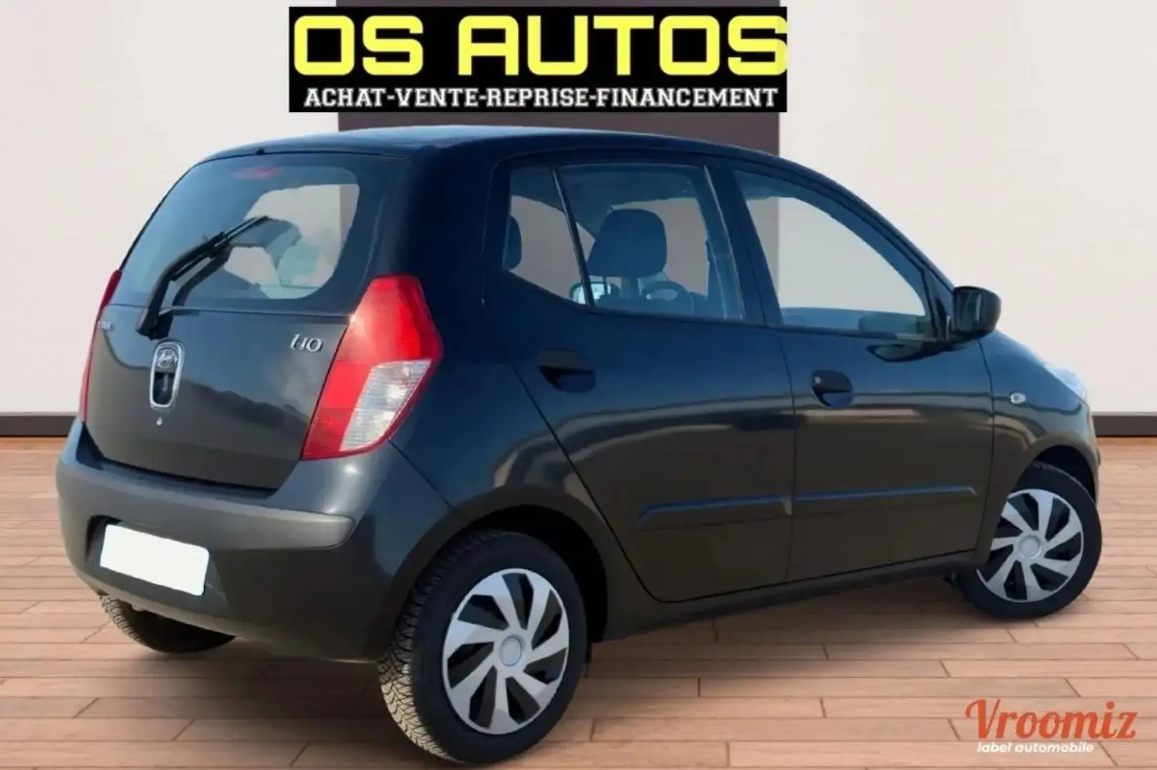 Hyundai i10 1.1i 65ch (4 cv) - BVM5 - 5 Portes - Noir - Pack - 2009 Schwarz - 2