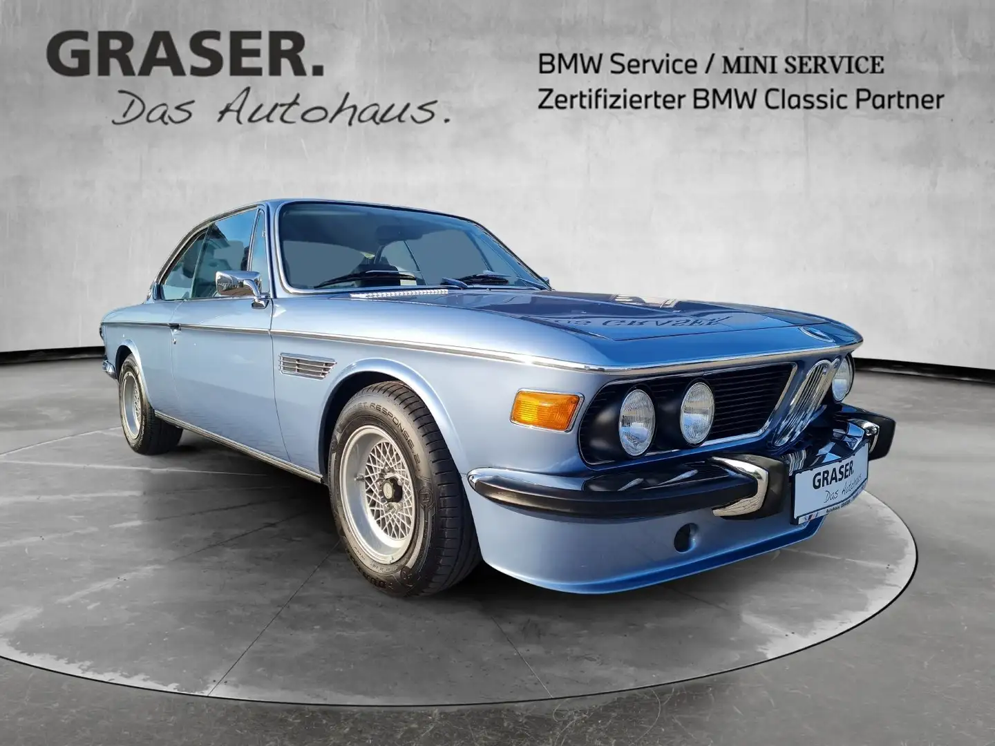 BMW 3,0 CSI Komplettrestaurierung Bleu - 1