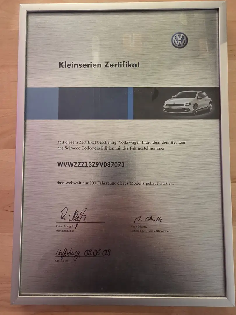 Volkswagen Scirocco Scirocco Collectors Edition 2.0 TSI DSG (1/100) Weiß - 2